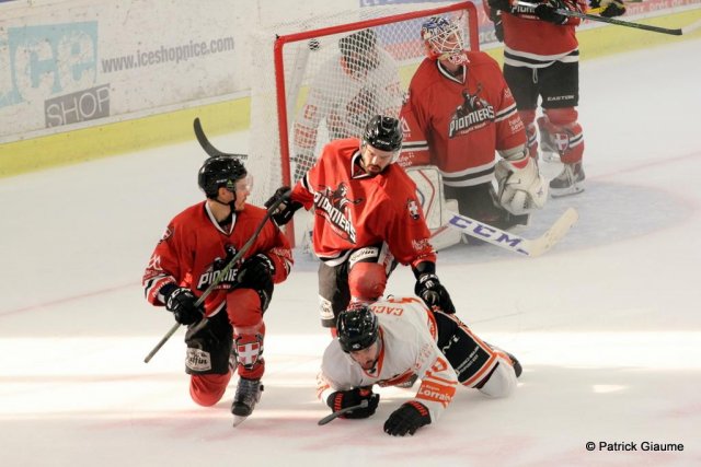 Photo hockey match Chamonix / Morzine - Epinal  le 03/09/2016