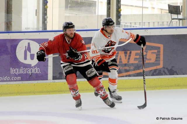 Photo hockey match Chamonix / Morzine - Epinal  le 03/09/2016