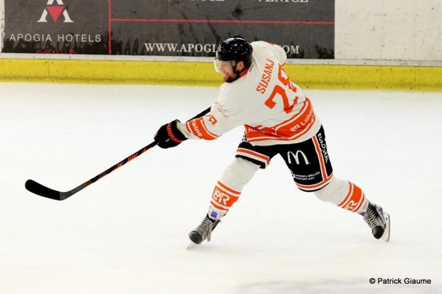 Photo hockey match Chamonix / Morzine - Epinal  le 03/09/2016