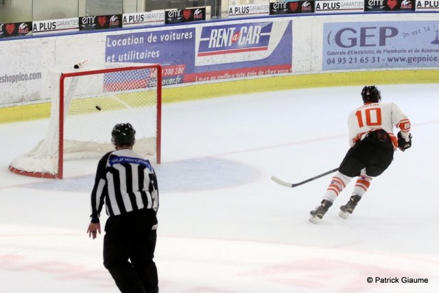 Photo hockey match Chamonix / Morzine - Epinal  le 03/09/2016