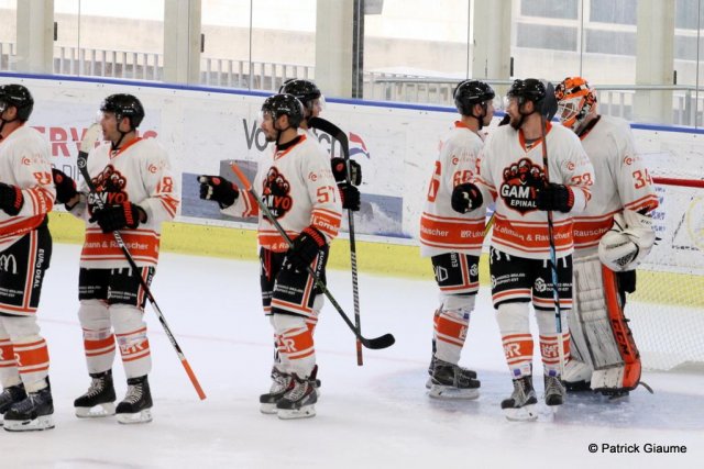 Photo hockey match Chamonix / Morzine - Epinal  le 03/09/2016