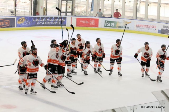 Photo hockey match Chamonix / Morzine - Epinal  le 03/09/2016