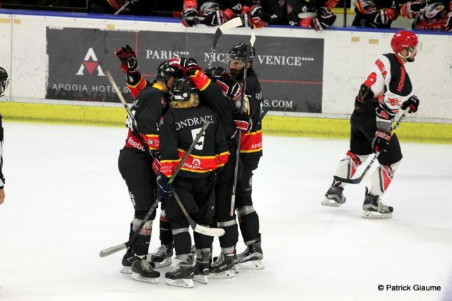 Photo hockey match Nice - Neuilly/Marne le 03/09/2016