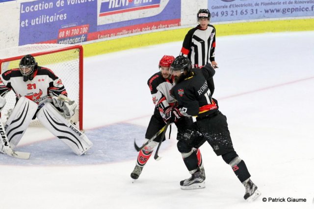 Photo hockey match Nice - Neuilly/Marne le 03/09/2016