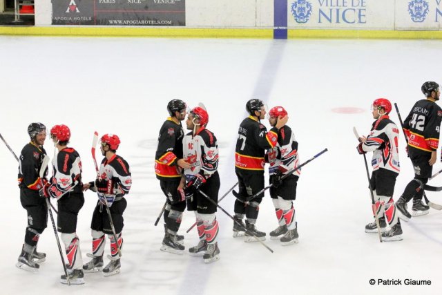 Photo hockey match Nice - Neuilly/Marne le 03/09/2016