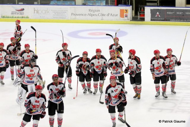 Photo hockey match Nice - Neuilly/Marne le 03/09/2016