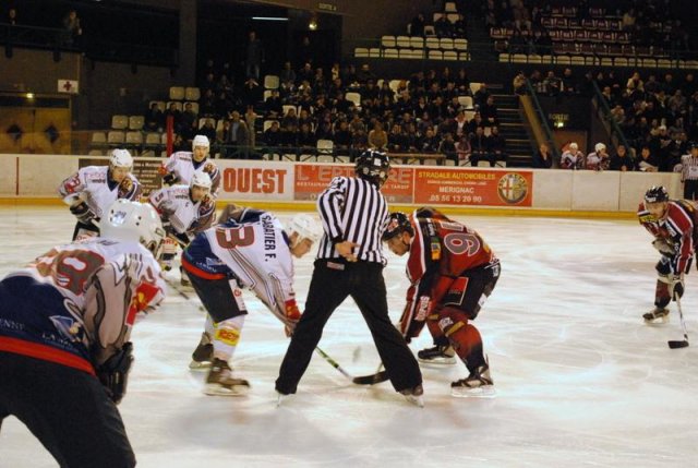 Photo hockey match Bordeaux - Reims le 31/01/2009