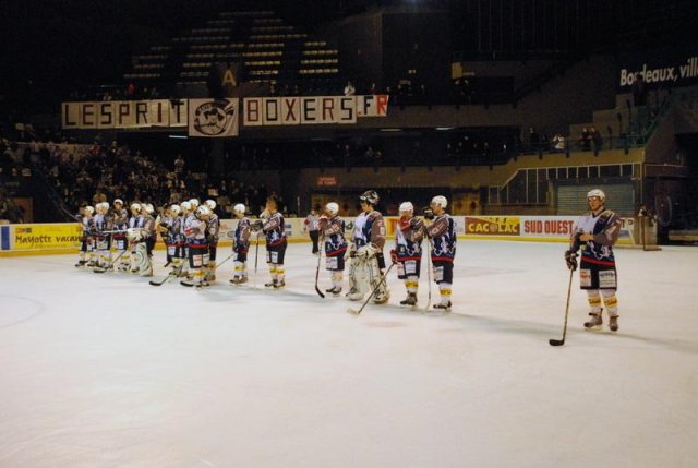 Photo hockey match Bordeaux - Reims le 31/01/2009