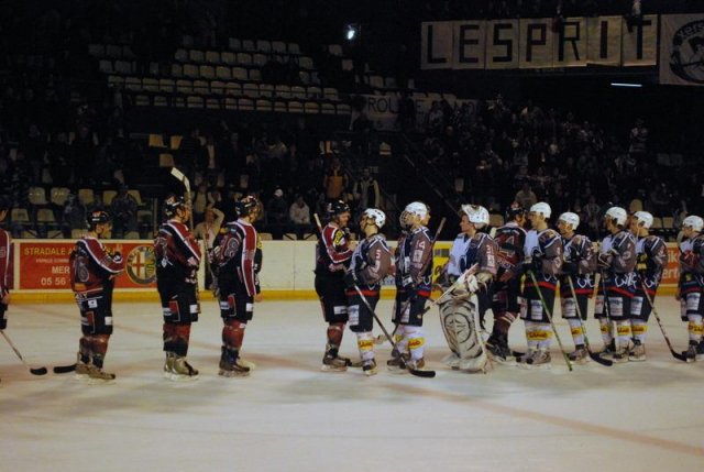 Photo hockey match Bordeaux - Reims le 31/01/2009