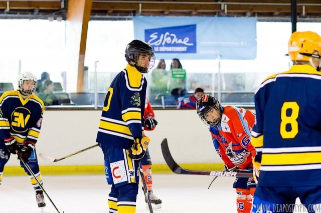 Photo hockey reportage U20 : EV vs Clermont en images