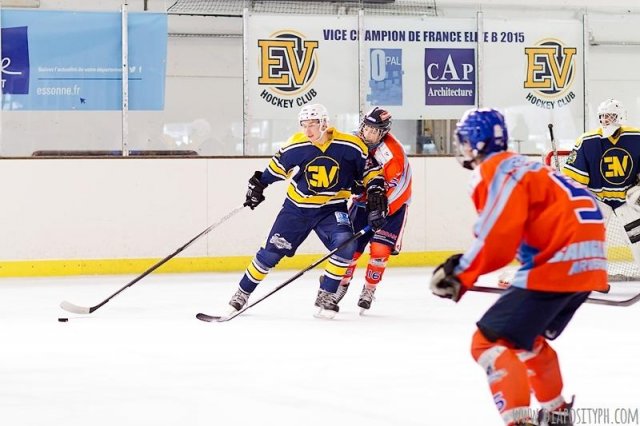 Photo hockey reportage U20 : EV vs Clermont en images