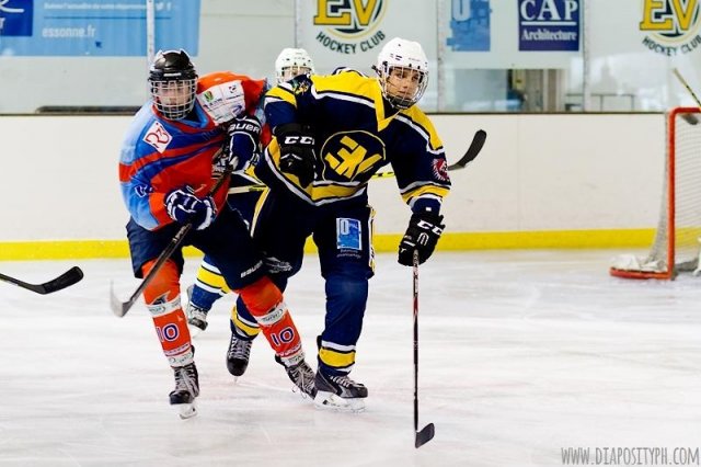 Photo hockey reportage U20 : EV vs Clermont en images