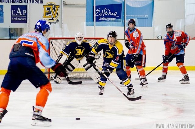 Photo hockey reportage U20 : EV vs Clermont en images