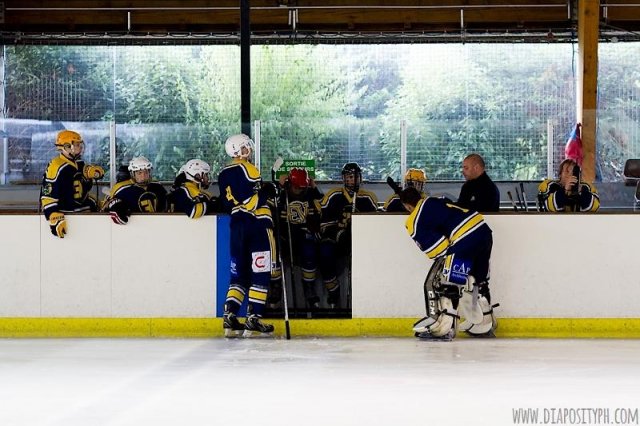 Photo hockey reportage U20 : EV vs Clermont en images