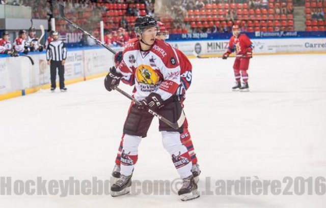 Photo hockey match Grenoble  - Chamonix / Morzine le 10/09/2016