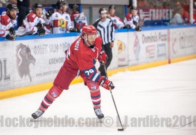 Photo hockey match Grenoble  - Chamonix / Morzine le 10/09/2016