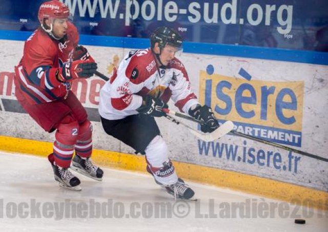 Photo hockey match Grenoble  - Chamonix / Morzine le 10/09/2016