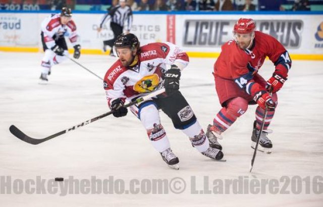 Photo hockey match Grenoble  - Chamonix / Morzine le 10/09/2016