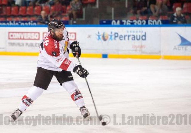 Photo hockey match Grenoble  - Chamonix / Morzine le 10/09/2016