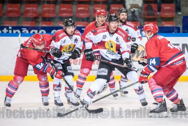 Photo hockey match Grenoble  - Chamonix / Morzine le 10/09/2016