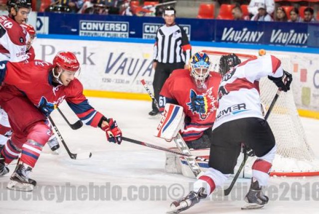 Photo hockey match Grenoble  - Chamonix / Morzine le 10/09/2016