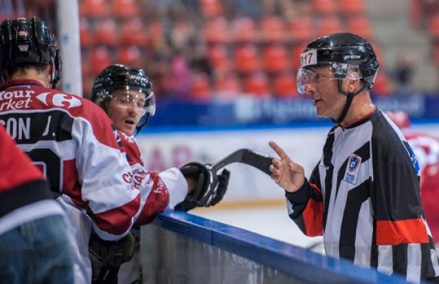 Photo hockey match Grenoble  - Chamonix / Morzine le 10/09/2016