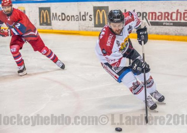 Photo hockey match Grenoble  - Chamonix / Morzine le 10/09/2016