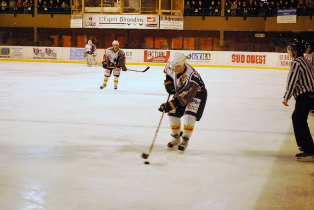 Photo hockey match Bordeaux - Reims le 31/01/2009