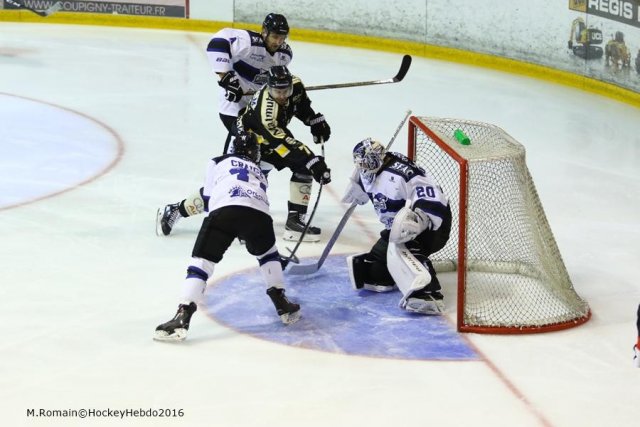 Photo hockey match Rouen - Gap  le 14/09/2016