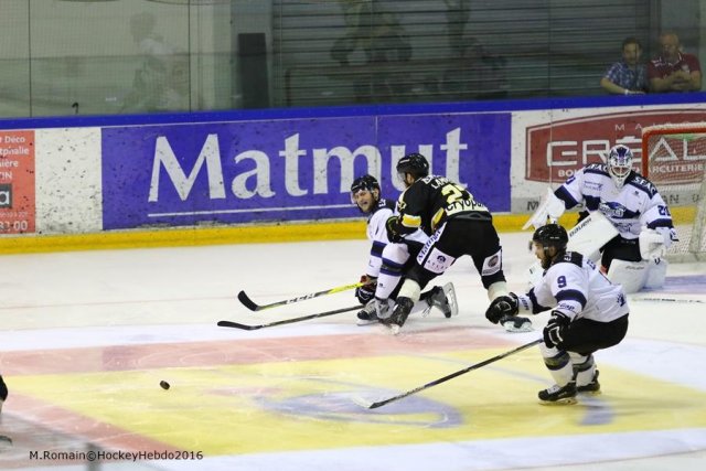 Photo hockey match Rouen - Gap  le 14/09/2016