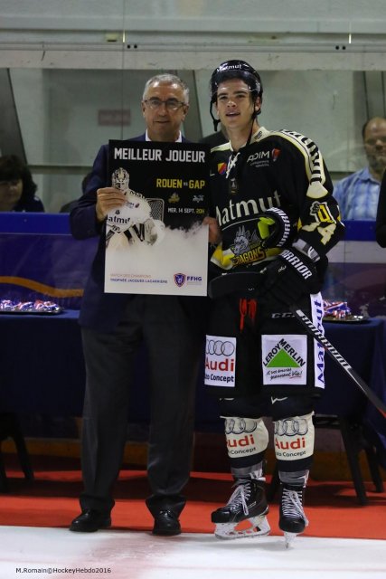 Photo hockey match Rouen - Gap  le 14/09/2016