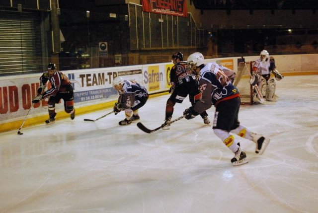 Photo hockey match Bordeaux - Reims le 31/01/2009