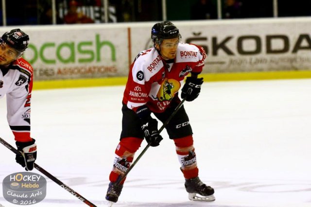 Photo hockey match Chamonix / Morzine - Bordeaux le 16/09/2016
