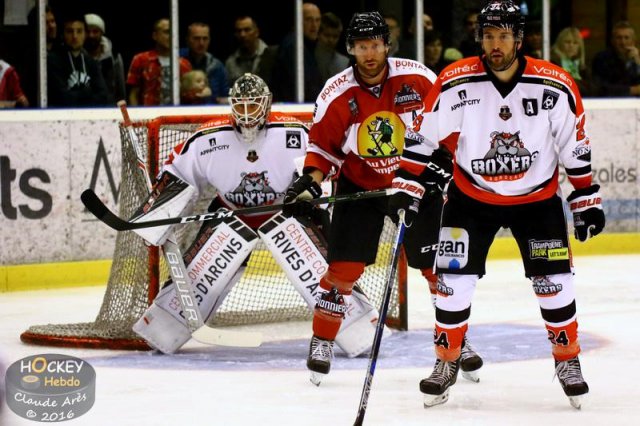 Photo hockey match Chamonix / Morzine - Bordeaux le 16/09/2016