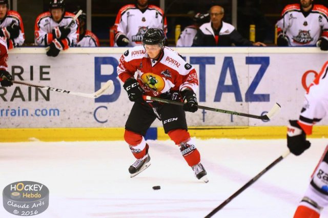 Photo hockey match Chamonix / Morzine - Bordeaux le 16/09/2016