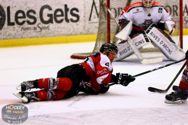 Photo hockey match Chamonix / Morzine - Bordeaux le 16/09/2016