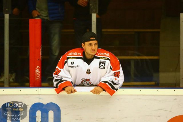 Photo hockey match Chamonix / Morzine - Bordeaux le 16/09/2016