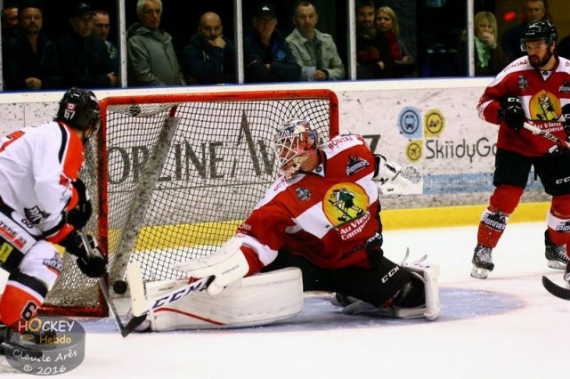 Photo hockey match Chamonix / Morzine - Bordeaux le 16/09/2016