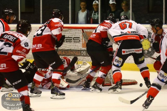 Photo hockey match Chamonix / Morzine - Bordeaux le 16/09/2016
