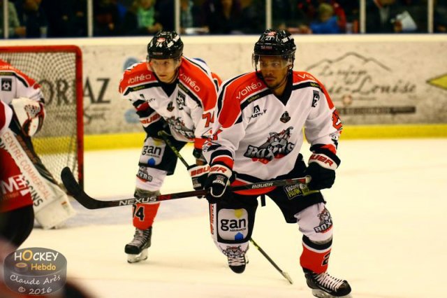 Photo hockey match Chamonix / Morzine - Bordeaux le 16/09/2016