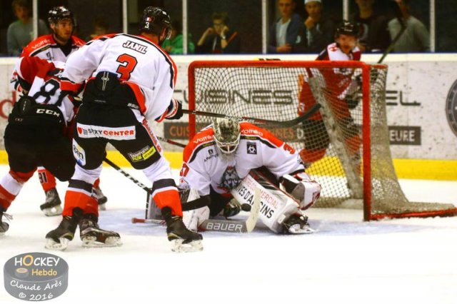 Photo hockey match Chamonix / Morzine - Bordeaux le 16/09/2016