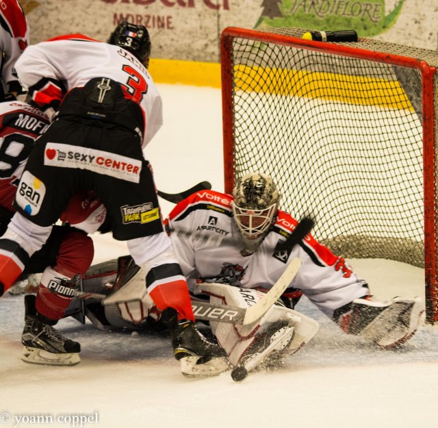 Photo hockey match Chamonix / Morzine - Bordeaux le 16/09/2016