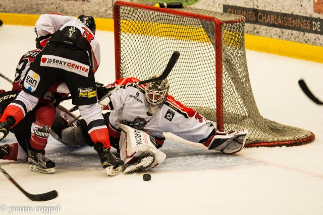 Photo hockey match Chamonix / Morzine - Bordeaux le 16/09/2016