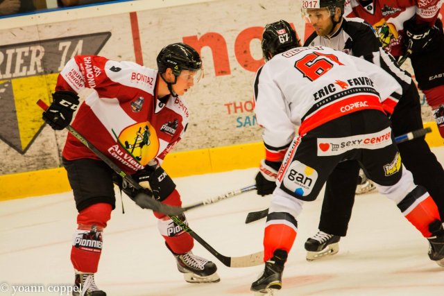 Photo hockey match Chamonix / Morzine - Bordeaux le 16/09/2016
