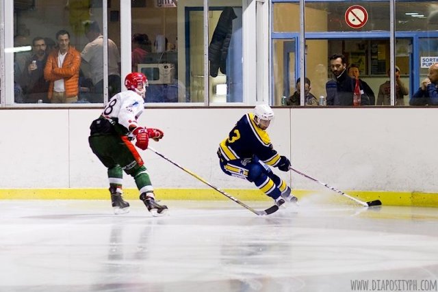 Photo hockey match Evry / Viry - Cergy-Pontoise le 17/09/2016