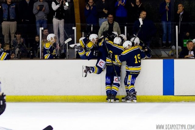 Photo hockey match Evry / Viry - Cergy-Pontoise le 17/09/2016