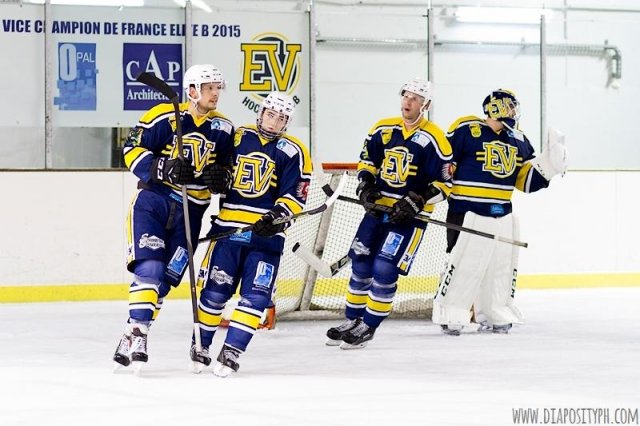 Photo hockey match Evry / Viry - Cergy-Pontoise le 17/09/2016