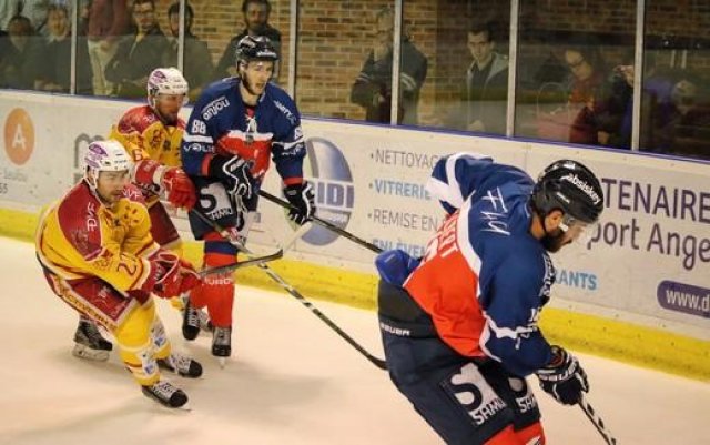 Photo hockey match Angers  - Dijon  le 20/09/2016