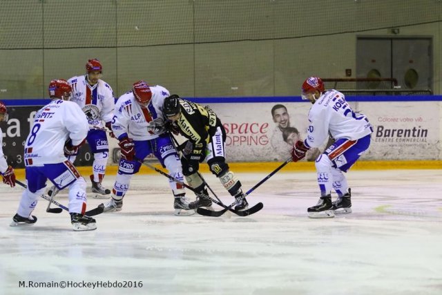 Photo hockey match Rouen - Lyon le 20/09/2016