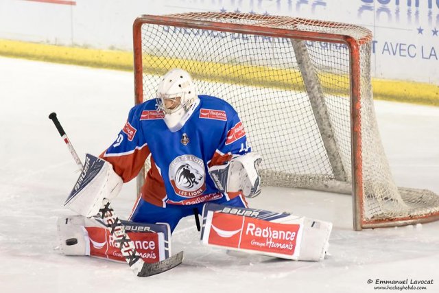 Photo hockey match Lyon - Strasbourg  le 23/09/2016